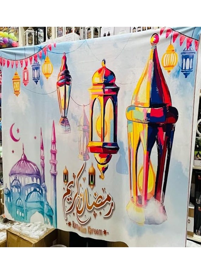 Luxury high-quality velvet cover size 1.5 × 1.5 meters featuring an elegant decorative design suitable for bedrooms and small tables It is characterized by a soft texture and attractive shine available in multiple colors Easy to clea it maintains the beauty of the décor and adds a touch of luxury to the space - Image 3